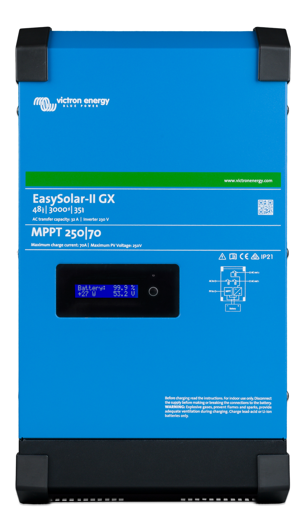 EasySolar-II 48/3000/35-32 MPPT 250/70 GX