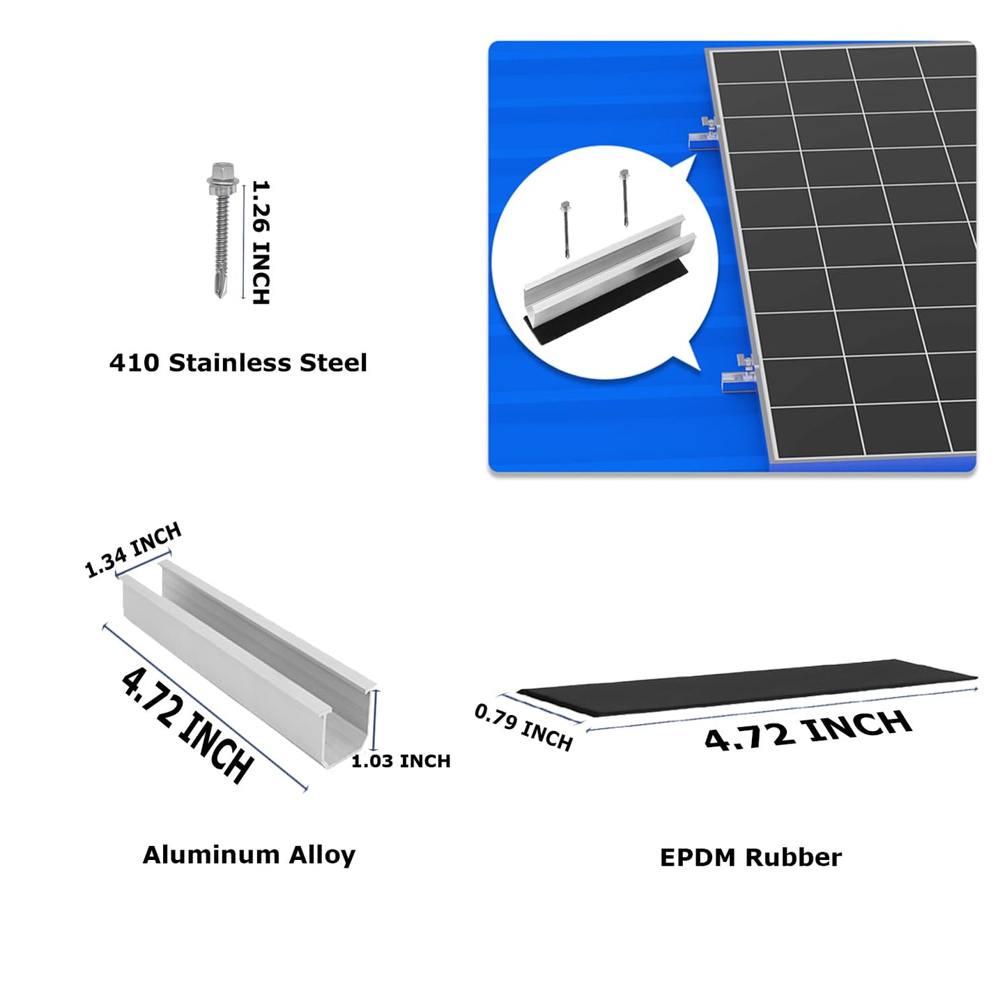 EPDM RUBBER PAD FOR MT RAIL