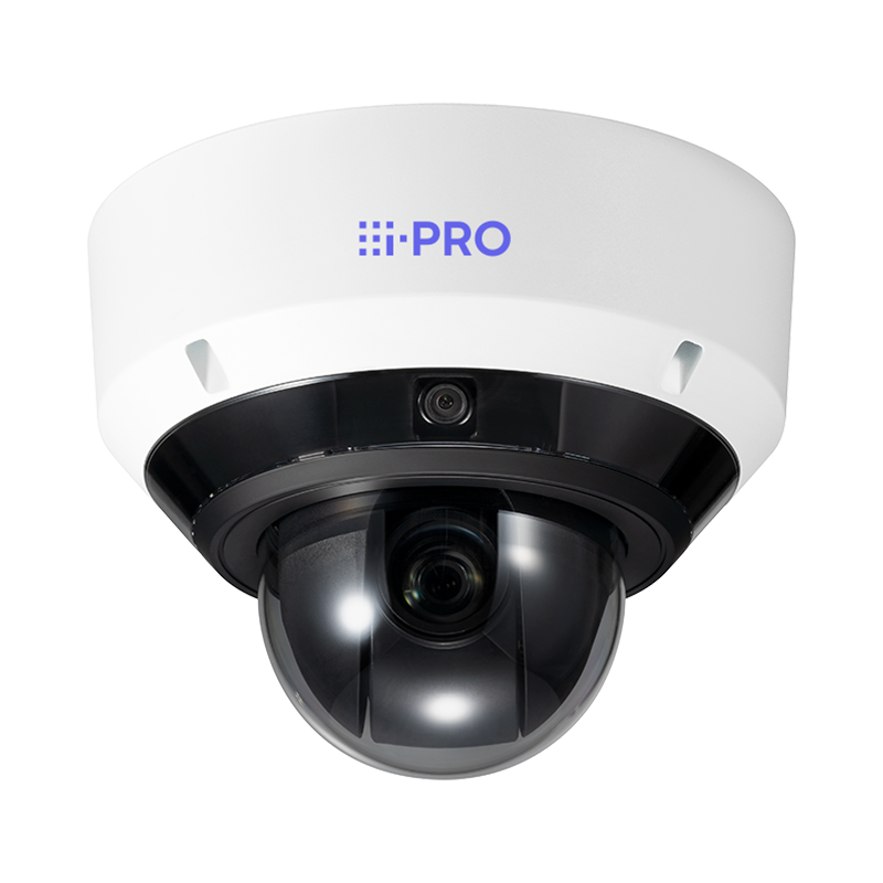 AI Multi Sensor +PTZ Combo Camera, 3 x 5MP Multi Sensor Lenses, 1 x 2MP 21x Optical Zoom PTZ, Micro SD Card, Adjustable Tilt angle on multi sensors, IP67, IK10 vandal resistant, PoE++, ONVIF G/M/S/T,