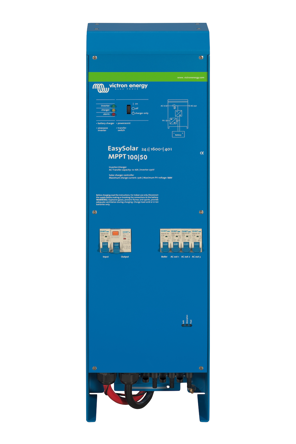 EasySolar 12/1600/70-16 MPPT 100/50 230Vac