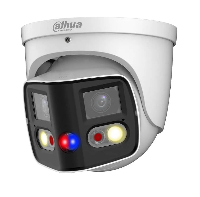 Dahua IP 2x4MP IP67 IR 2.8mm Multi-Sensor Panoramic Turret TIOC Duo Camera
