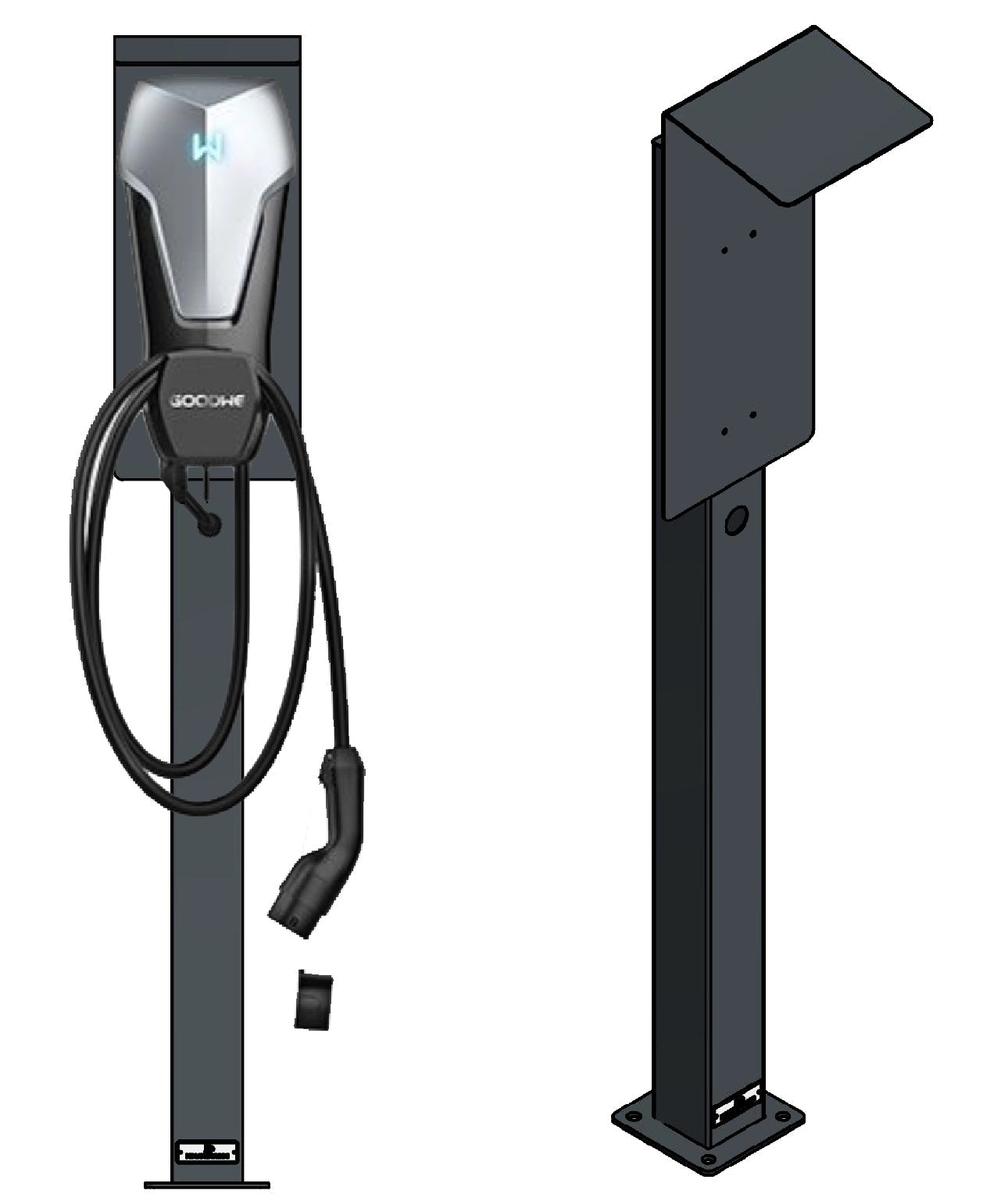 Pedestal for GOODWE EV CHARGER