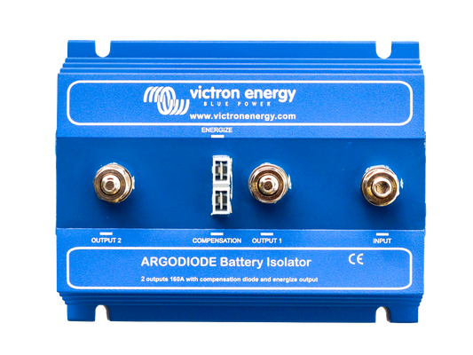 Argo Diode Battery Isolator 1602AC 2 batteries 160A
