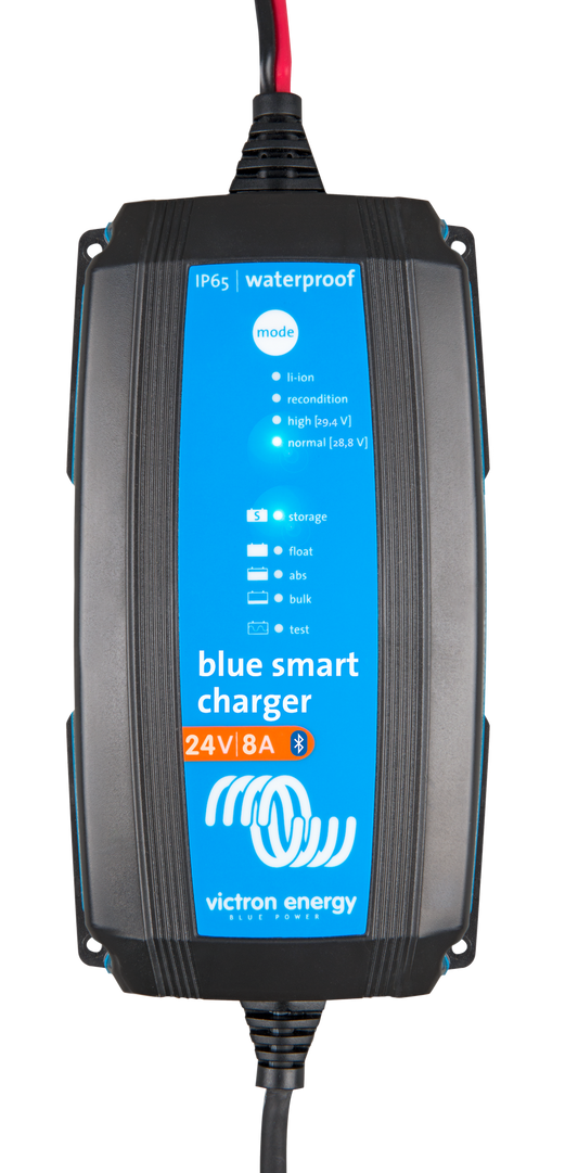 Blue Smart IP65 Charger 24/8 + DC connector AU/NZ Plug