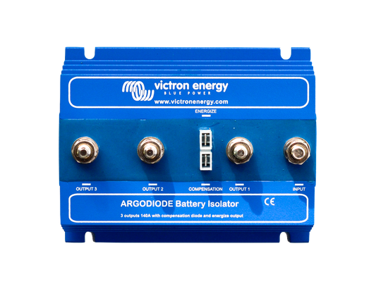 Argo Diode Battery Isolator 1403AC 3 batteries 140A