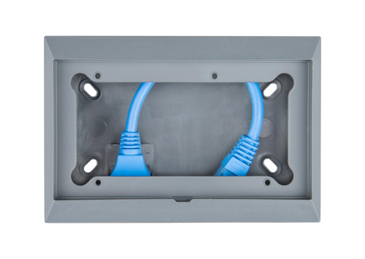 Wall mount enclosure for 65 x 120mm GX panels