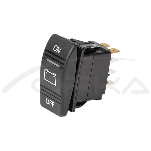 Panel Switch Momentary SPDT + LED
