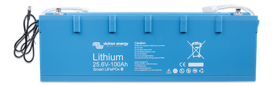 LiFePO4 battery 25,6V/100AH - Smart