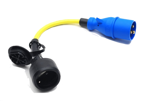 Shore Power Adaptor Cord 16A/250Vac CEE/Schuko