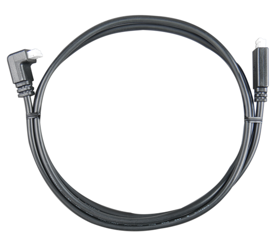 VE.Direct Cable 3m (one side Right Angle conn)