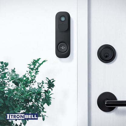 iTron BELL AI Video Doorbell | 2K HD Smart Camera