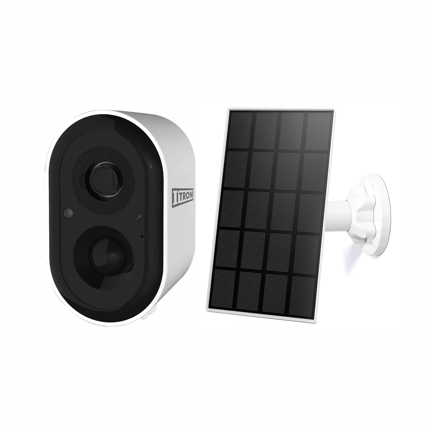 iTron CAM V3 Wireless SUPER HD Security Camera with Solar Panel & Intercom