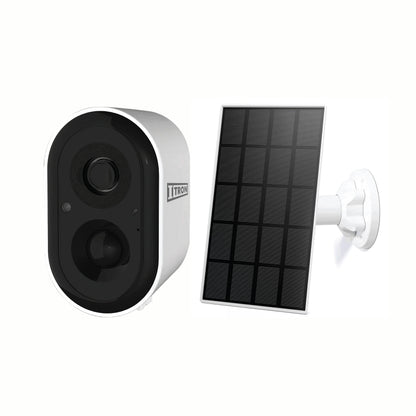 iTron CAM V3 Wireless SUPER HD Security Camera with Solar Panel & Intercom