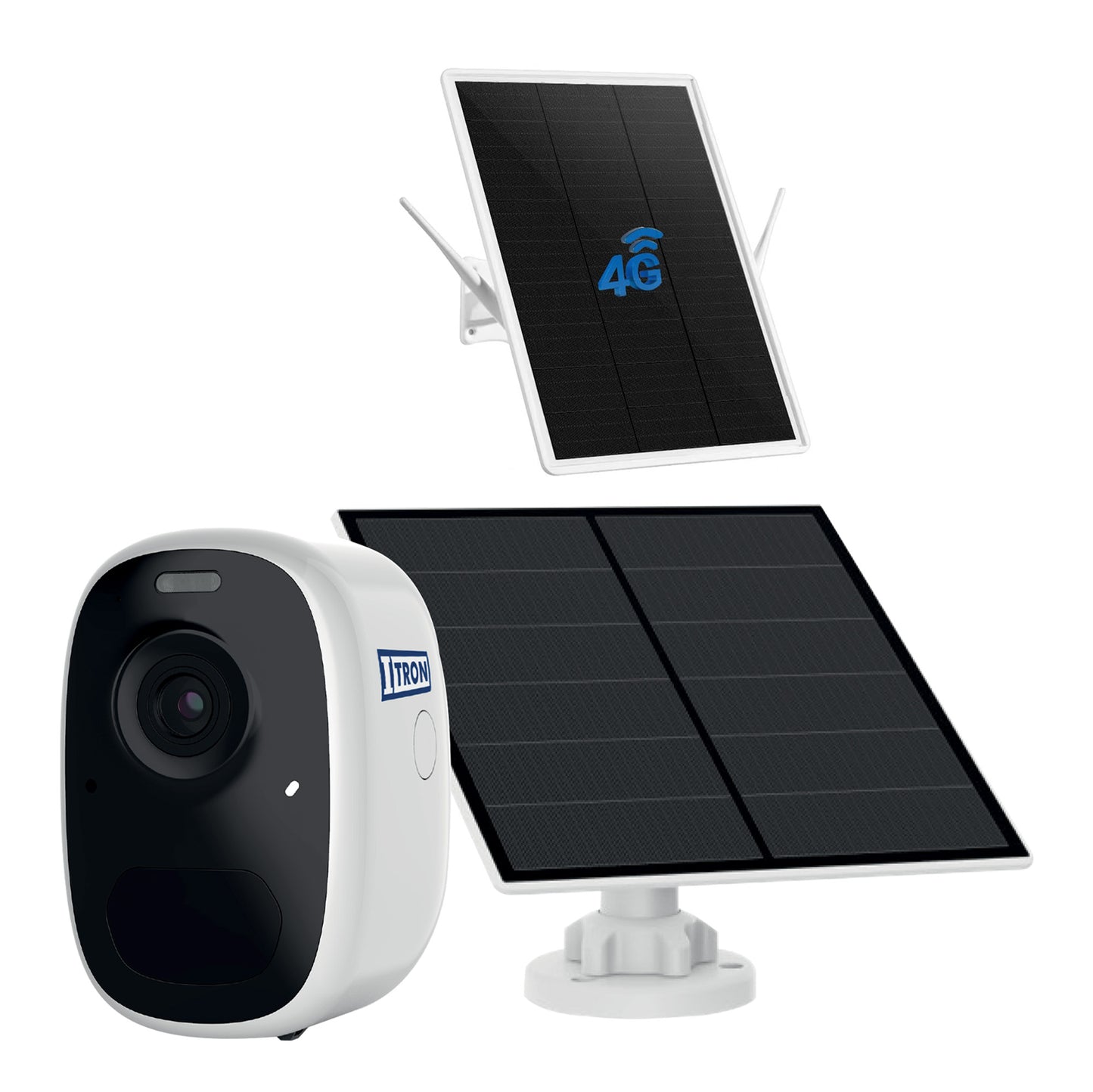 iTron CAM Wireless SUPER HD Security Camera with Solar Panel & Intercom