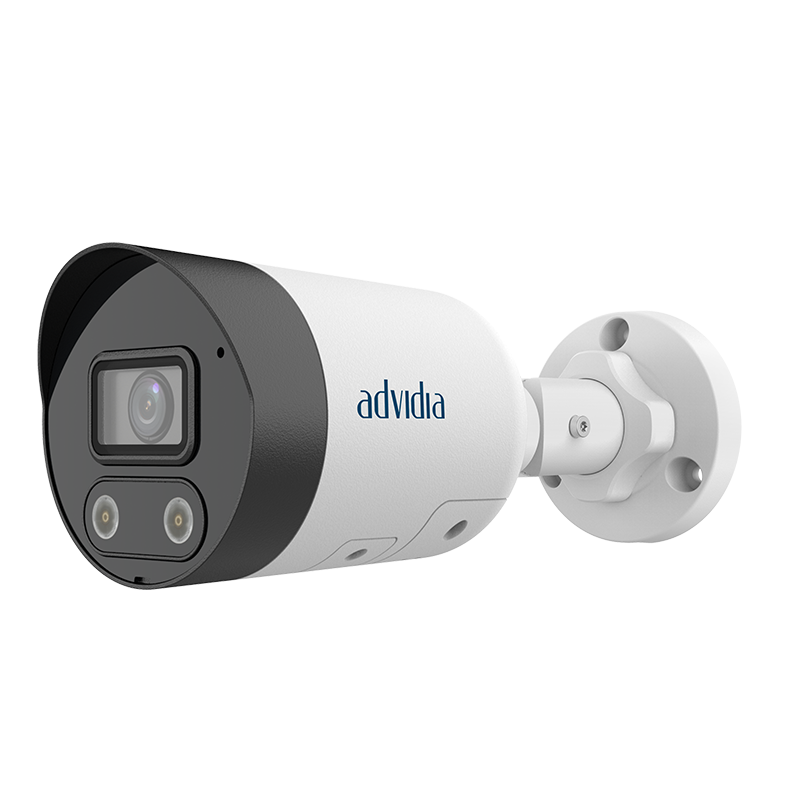 Advidia 8MP (4K) Outdoor Bullet Camera - 4.0mm Fixed (M-89-F-L)
