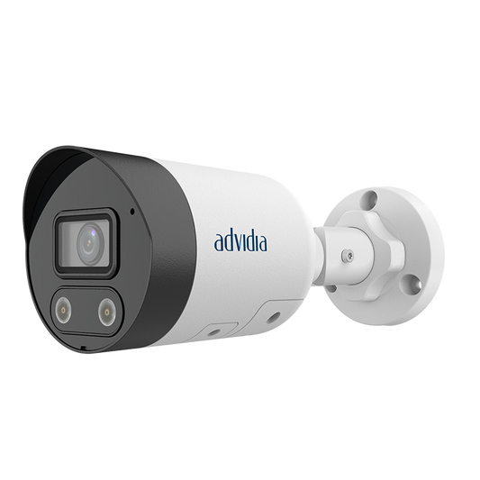Advidia 8MP (4K) Outdoor Bullet Camera - 4.0mm Fixed (M-89-F-L)