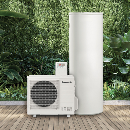 Panasonic 4kW Hot Water Heat Pump & 215L Tank System