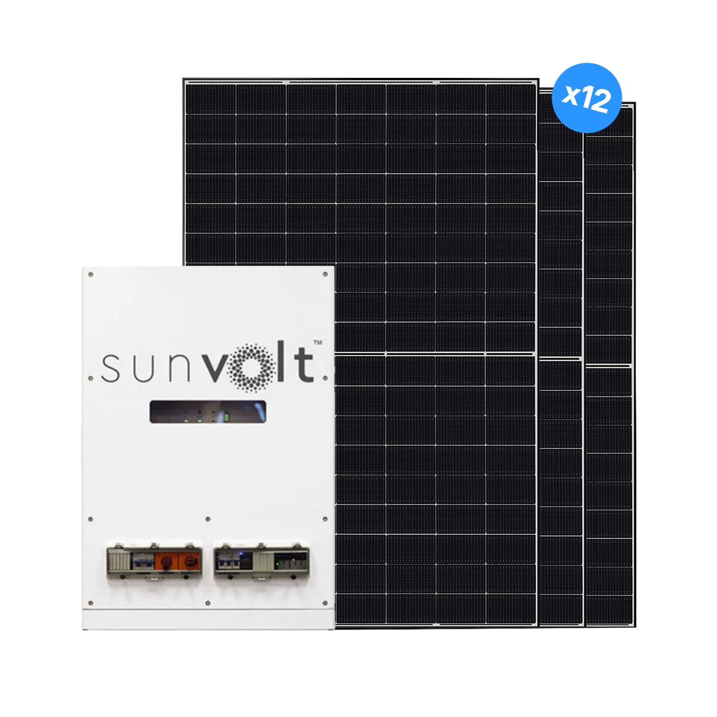Panasonic 6kW Solar Kitset (Sunvolt Inverter + 12 Anchor Solar Panels)