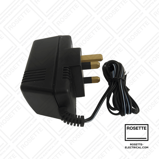 Mains power supply for battery-less wireless wall controllers and interface units