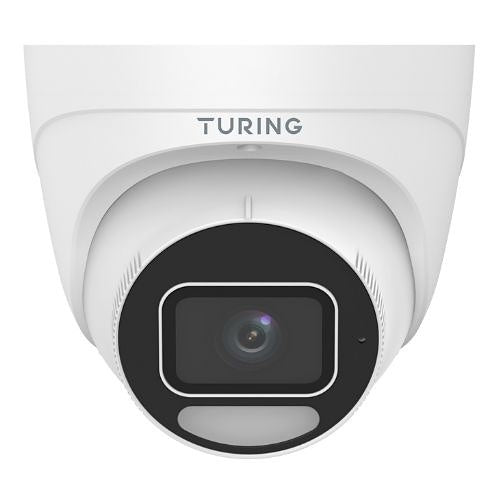 Advidia 8MP Turret Camera with IR up to 30m, 2.8mm Fixed Lens, H.264/H.265, WDR 120db, Micro SD, Built in Mic, IP67, PoE,