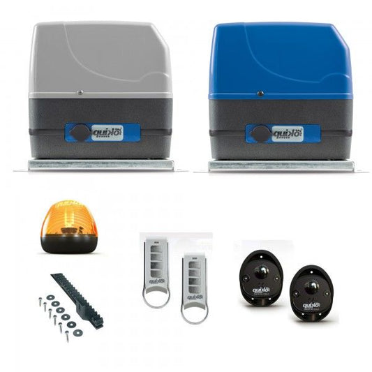 QUIKO VELOS 24V Sliding Gate Motor Kit x2