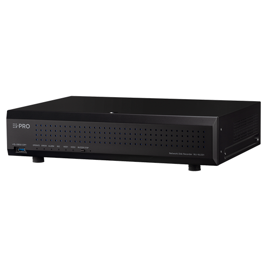 NU Series Network Video Recorder, 16ch with 16 Port PoE  Switch, Support for up to 40TB HDD storage, RTSP and Onvif, NDAA  compliant, FIPS 140-2 level 3