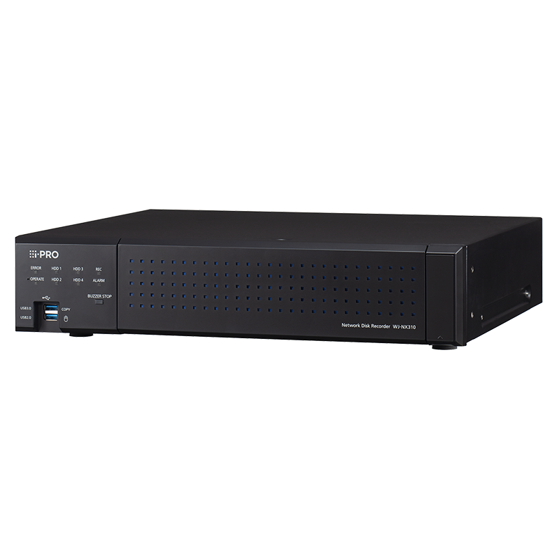 16/24/32 Ch NVR, H.265/H.264/ JPEG Rec Formats, 4x HDD bays (Up to 72TB)