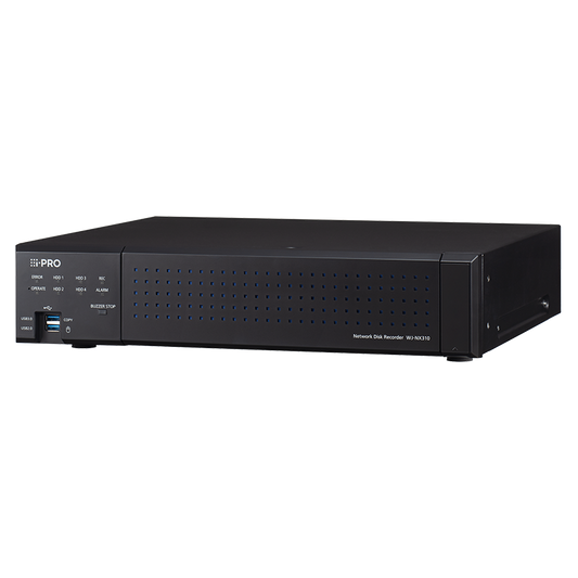 16/24/32 Ch NVR, H.265/H.264/ JPEG Rec Formats, 4x HDD bays (Up to 72TB)