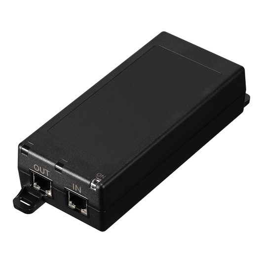 PoE Injector, IEEE 802.3bt/at/af Compliant, Gigabit compatible, RJ45, 60W,100 to 240V AC input, Over Voltage and Over Current  protection.