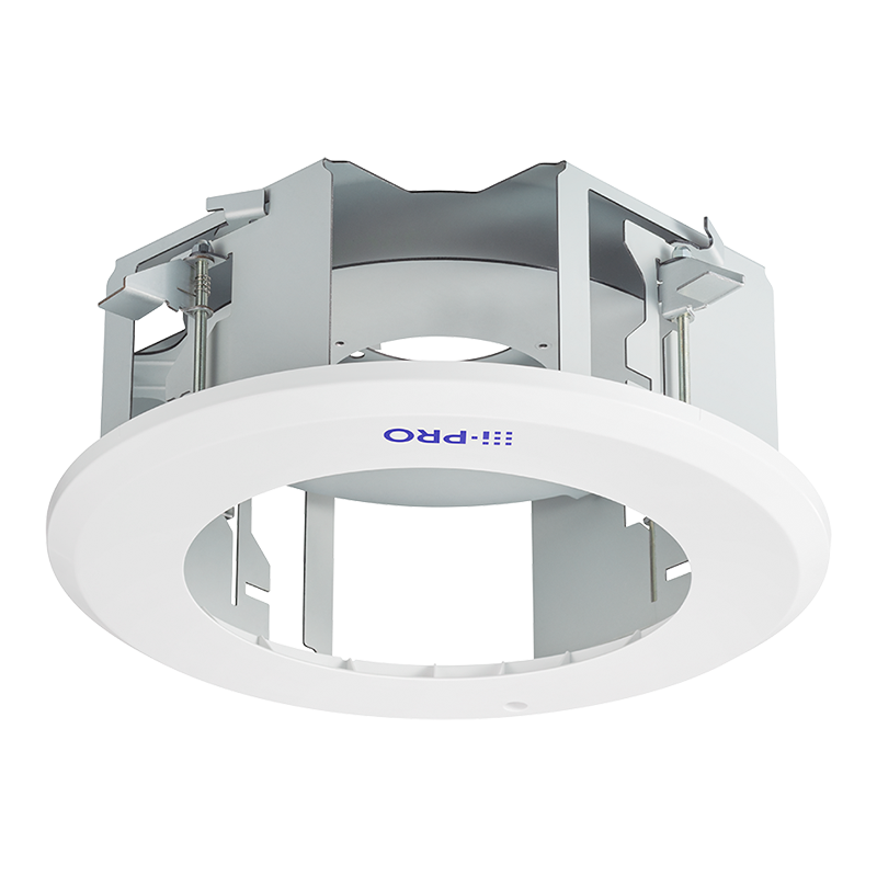 White Embedded Ceiling Mount Bracket for Multi Sensor +PTZ camera
