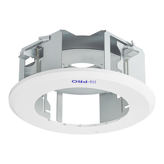 White Embedded Ceiling Mount Bracket for Multi Sensor +PTZ camera