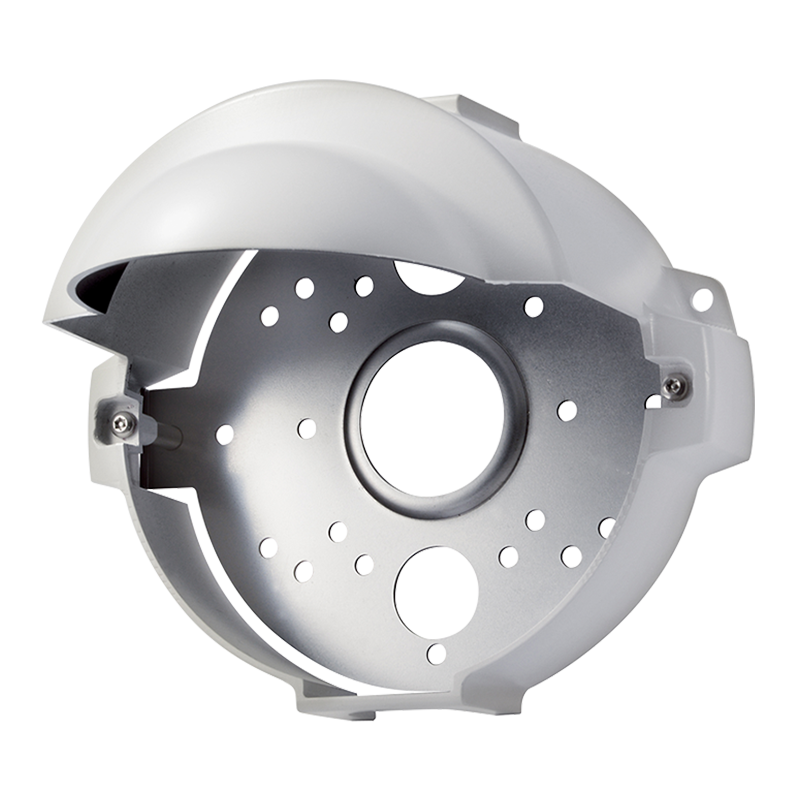 White Sun Shade for Outdoor Dome Cameras