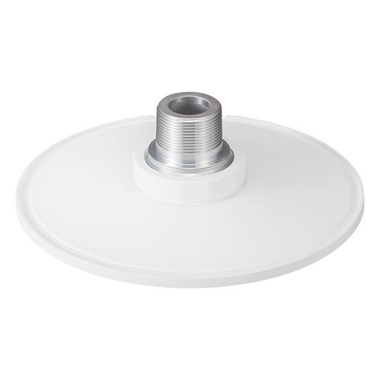 White Mounting Cap for Multi +PTZ Combo cameras, Male Thread