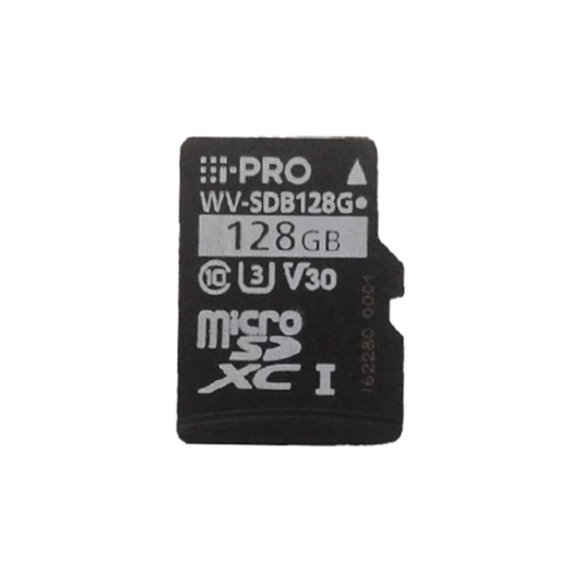 I-PRO SDXC 128GB Micro SD Card, Class 10, UHS Speed U3, Video Speed V30