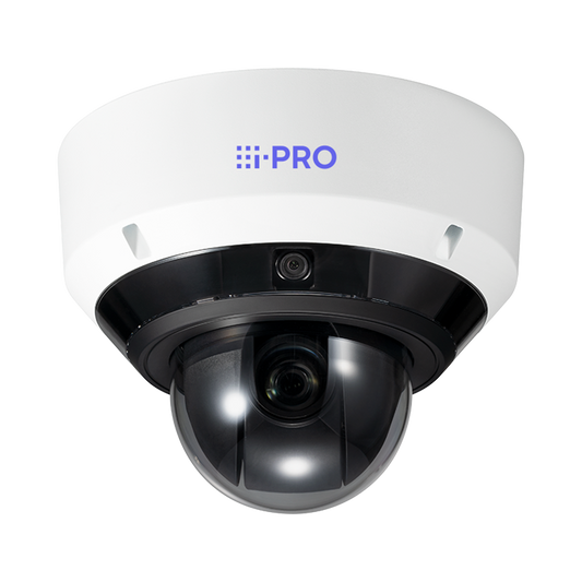 AI Multi Sensor +PTZ Combo Camera, 3 x 5MP Multi Sensor Lenses, 1 x 2MP 21x Optical Zoom PTZ, Micro SD Card, Adjustable Tilt  angle on multi sensors, IP67, IK10 vandal resistant, PoE++, ONVIF G/M/S/T,
