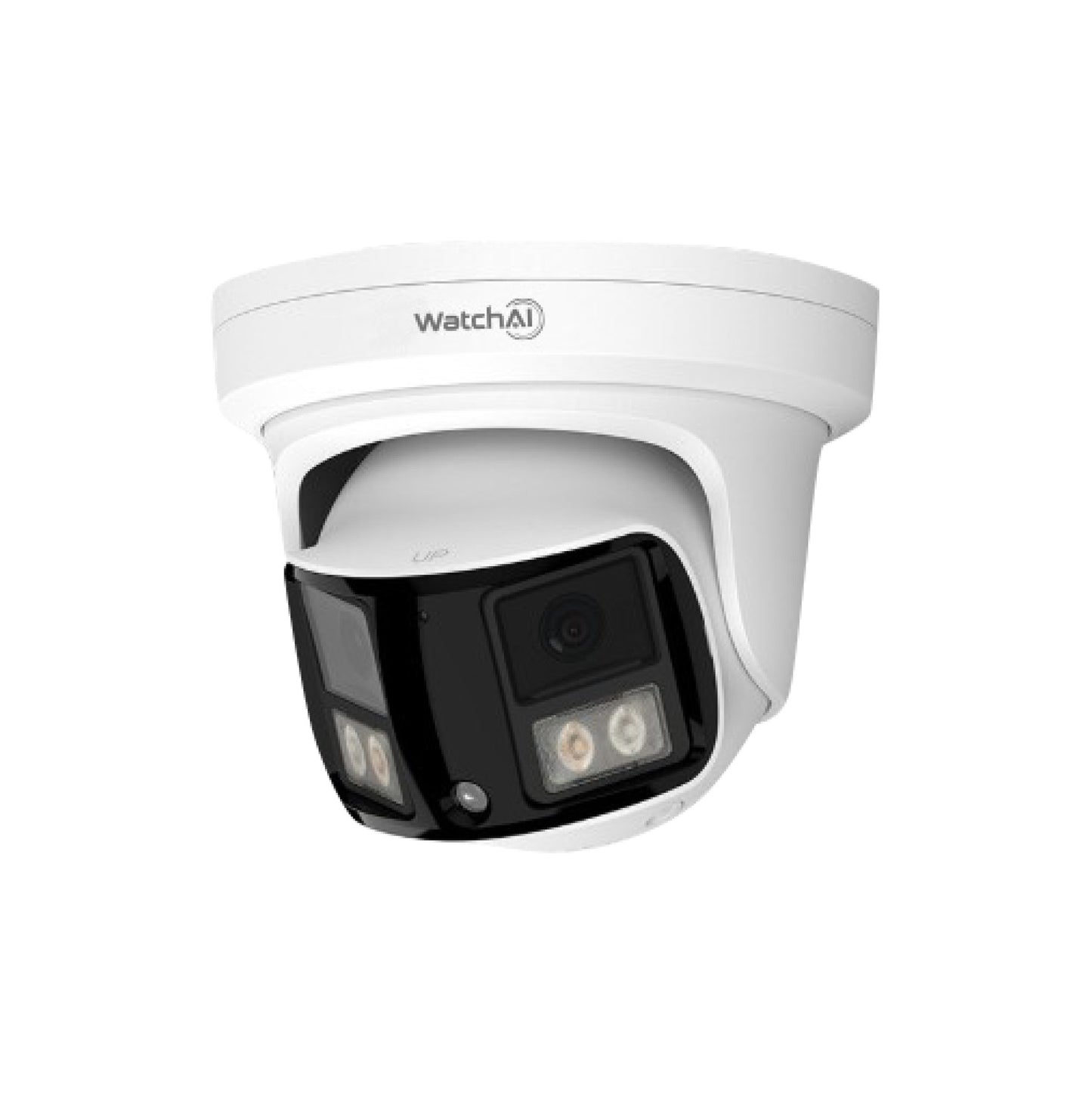 WatchAi 180° 2x 5MP Panoramic Dual Lens Turret