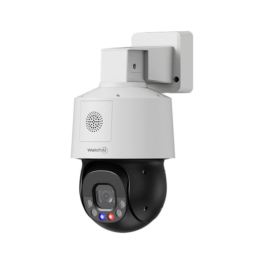 WatchAi 3" 5MP Active Deterrence Speed Dome - 5x Optical Zoom