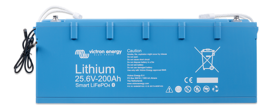 LiFePO4 battery 25,6V/200AH - Smart - a