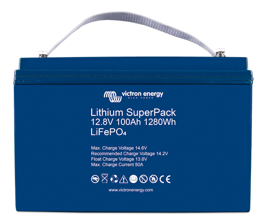 Lithium SuperPack 12.8V/100Ah High Current (M8)