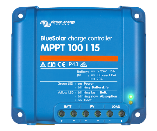 BlueSolar MPPT 100/15 (12/24V-15A) 15A