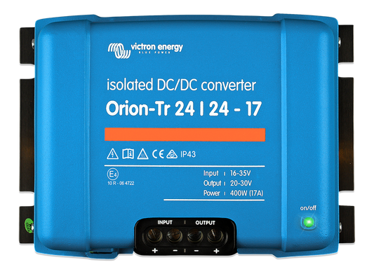Orion-Tr Isolated 24/24-17A (400W)