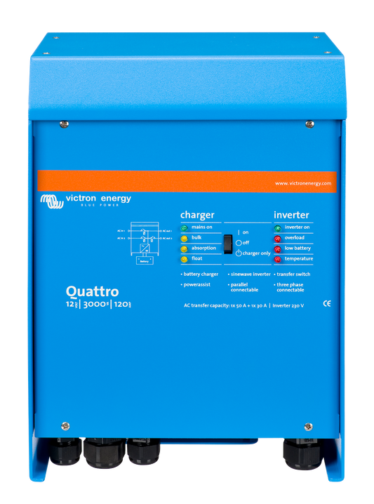 Quattro 12/3000/120-50/50 230V