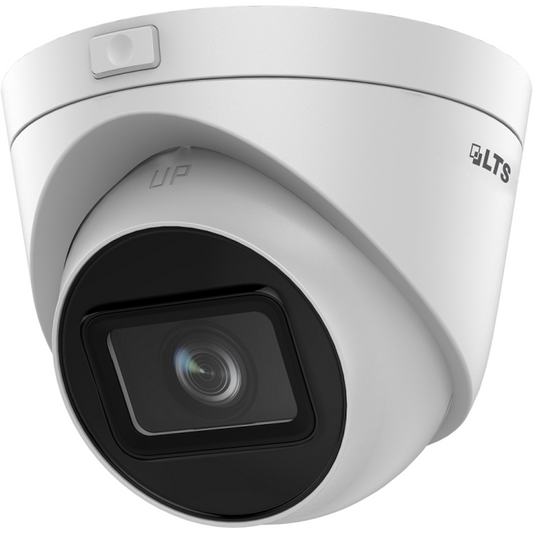 Advidia 4MP Turret Camera with IR up to 30m, 2.8- 12mm motorised Lens, H.264/H.265, WDR 120db, Micro SD, Built in Mic, IP67,  PoE,