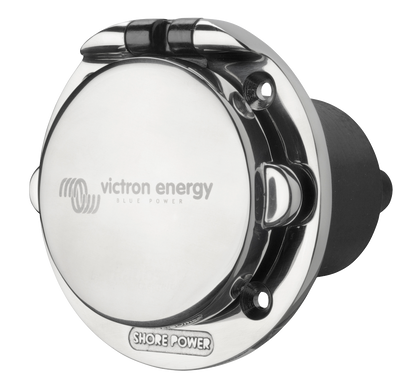Shore Power Inlet Stainless Steel with cover 32A (special order)