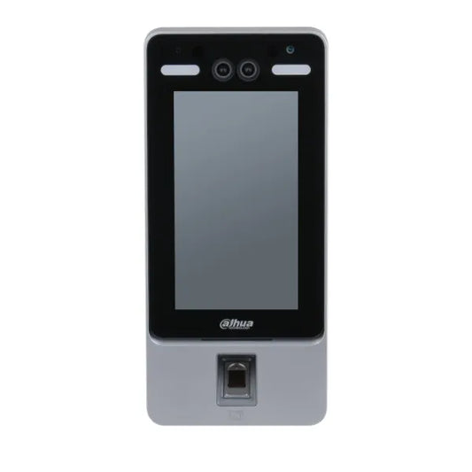 Dahua Facial Recognition Access Control Terminal with Fingerprint - Indoor Use Only