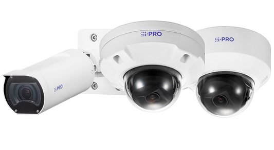 U Series H.265/ H.264 1080p Outdoor Minidome Camera 3.2mm Fixed Focal Length.IR LED 20m, Super Dynamic (120dB), Auto  VIQS, iA, Corridor Mode, Colour Night Vision, IP66, IK10