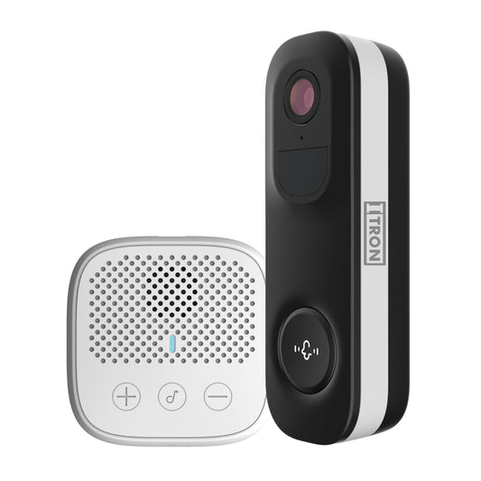 iTron BELL AI Video Doorbell | 2K HD Smart Camera