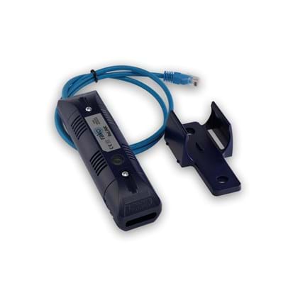 Wireless-system connection unit for use with RAK system components. Allows wireless control  from Rako wireless transmitters. Up to 16 channels connected (2x RAK8-MB)