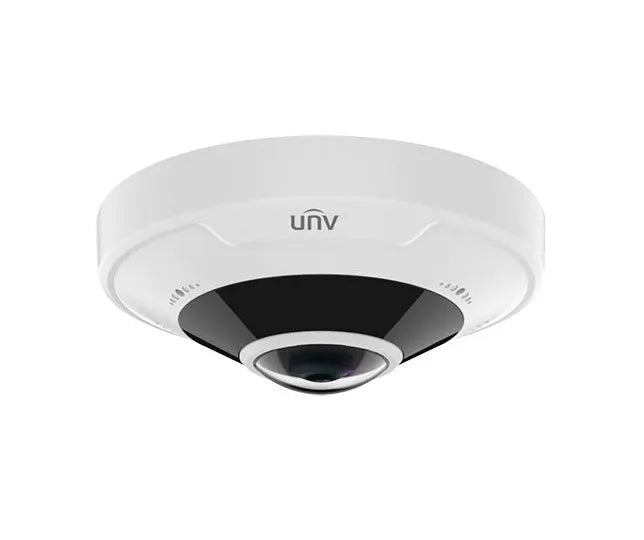 UNV 12MP 4K IR B Fisheye Dome Camera New