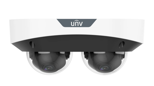 UNV 4+4MP Dual Camera IR 2.8mm Prime Dome camera